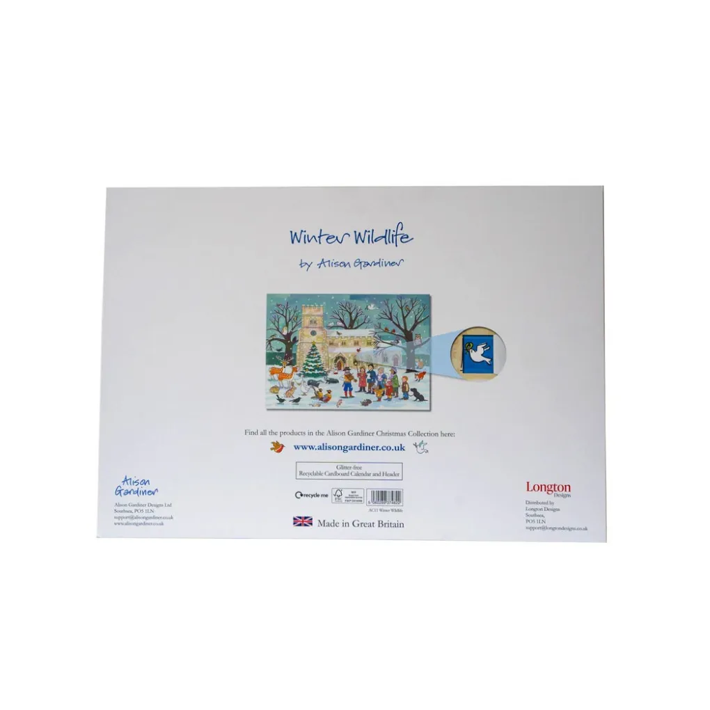 Sale Alison Gardiner Winter Wildlife Advent Calendar