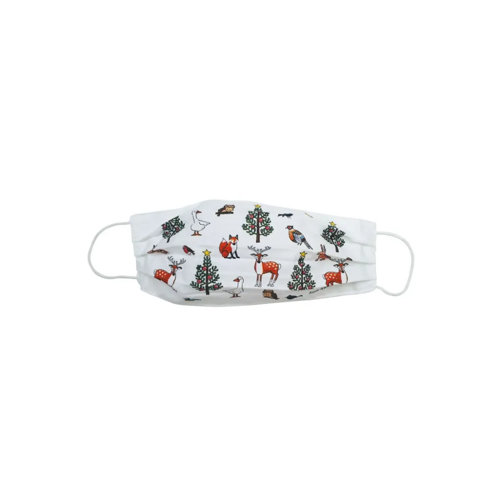 Sale Alison Gardiner Winter Wildlife Face Mask