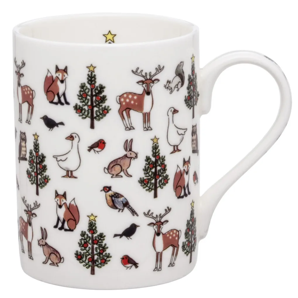 Alison Gardiner Winter Wildlife Mug